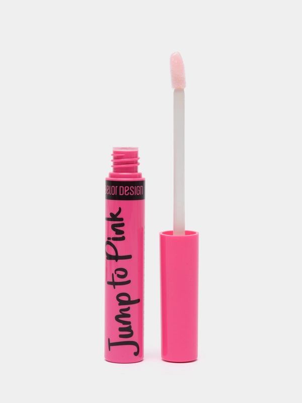 Belor Design/Блеск для губ меняющий цвет "Jump to Pink", (холодный розовый)