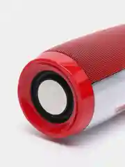 Красный колонка портативная, беспроводная, с радиоприемником, Bluetooth