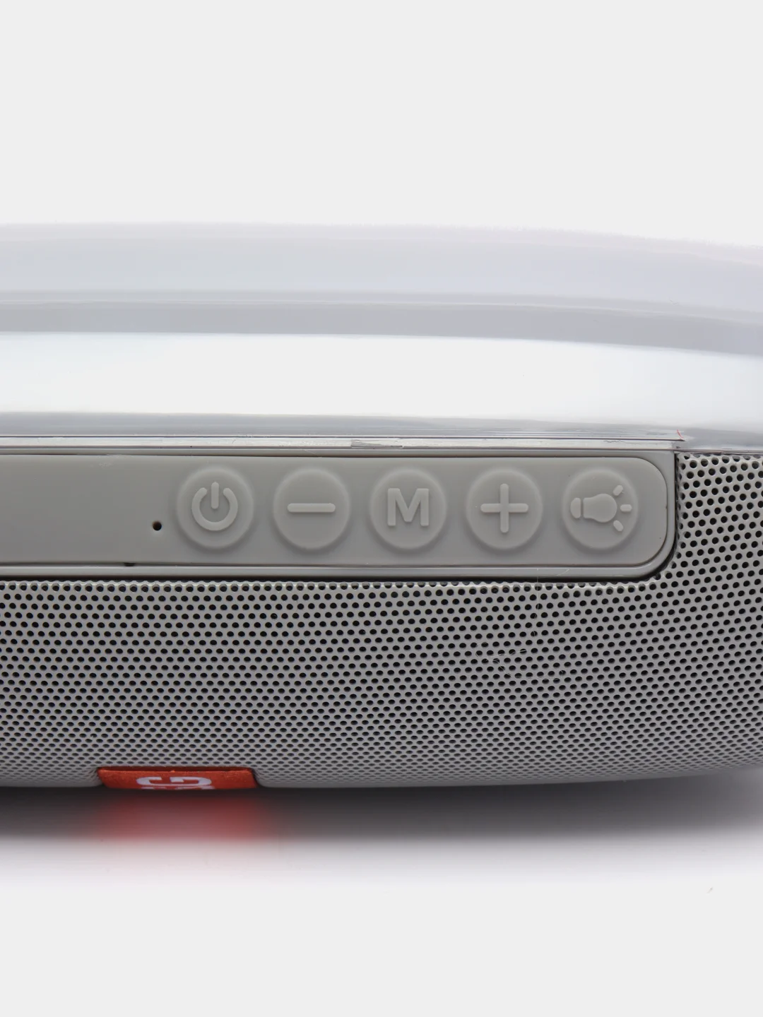 Серый колонка портативная, беспроводная, с радиоприемником, Bluetooth