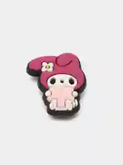Красный джиббитсы для украшения обуви сабо/крокс Джибитс "Hello kitty"