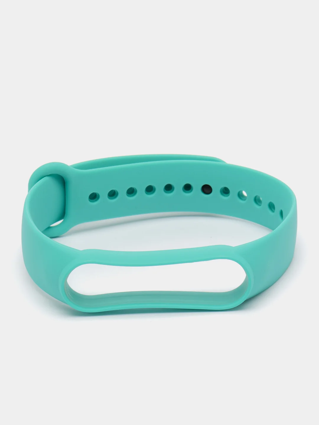 Лазурный силиконовый ремешок для фитнес-браслета Xiaomi Mi Band 5 (Ми Бэнд 5)/Mi Band 6 (Ми Бэнд 6)