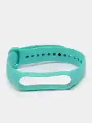 Лазурный силиконовый ремешок для фитнес-браслета Xiaomi Mi Band 5 (Ми Бэнд 5)/Mi Band 6 (Ми Бэнд 6)