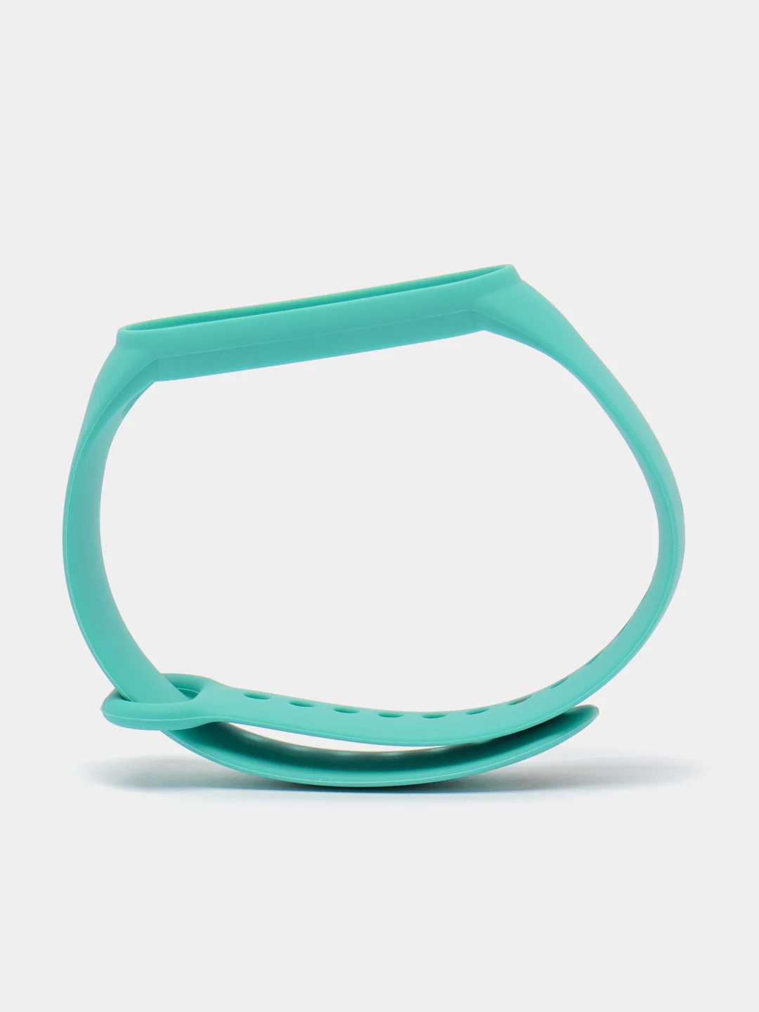 Лазурный силиконовый ремешок для фитнес-браслета Xiaomi Mi Band 5 (Ми Бэнд 5)/Mi Band 6 (Ми Бэнд 6)