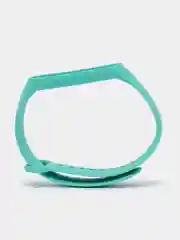 Лазурный силиконовый ремешок для фитнес-браслета Xiaomi Mi Band 5 (Ми Бэнд 5)/Mi Band 6 (Ми Бэнд 6)