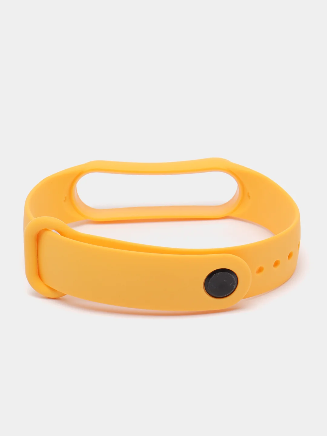 Горчичный силиконовый ремешок для фитнес-браслета Xiaomi Mi Band 5 (Ми Бэнд 5)/Mi Band 6 (Ми Бэнд 6)