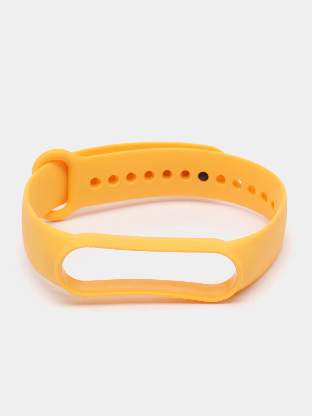 Горчичный силиконовый ремешок для фитнес-браслета Xiaomi Mi Band 5 (Ми Бэнд 5)/Mi Band 6 (Ми Бэнд 6)