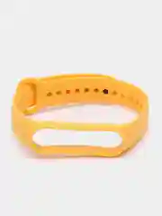 Горчичный силиконовый ремешок для фитнес-браслета Xiaomi Mi Band 5 (Ми Бэнд 5)/Mi Band 6 (Ми Бэнд 6)