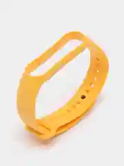 Горчичный силиконовый ремешок для фитнес-браслета Xiaomi Mi Band 5 (Ми Бэнд 5)/Mi Band 6 (Ми Бэнд 6)