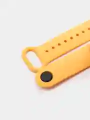 Горчичный силиконовый ремешок для фитнес-браслета Xiaomi Mi Band 5 (Ми Бэнд 5)/Mi Band 6 (Ми Бэнд 6)