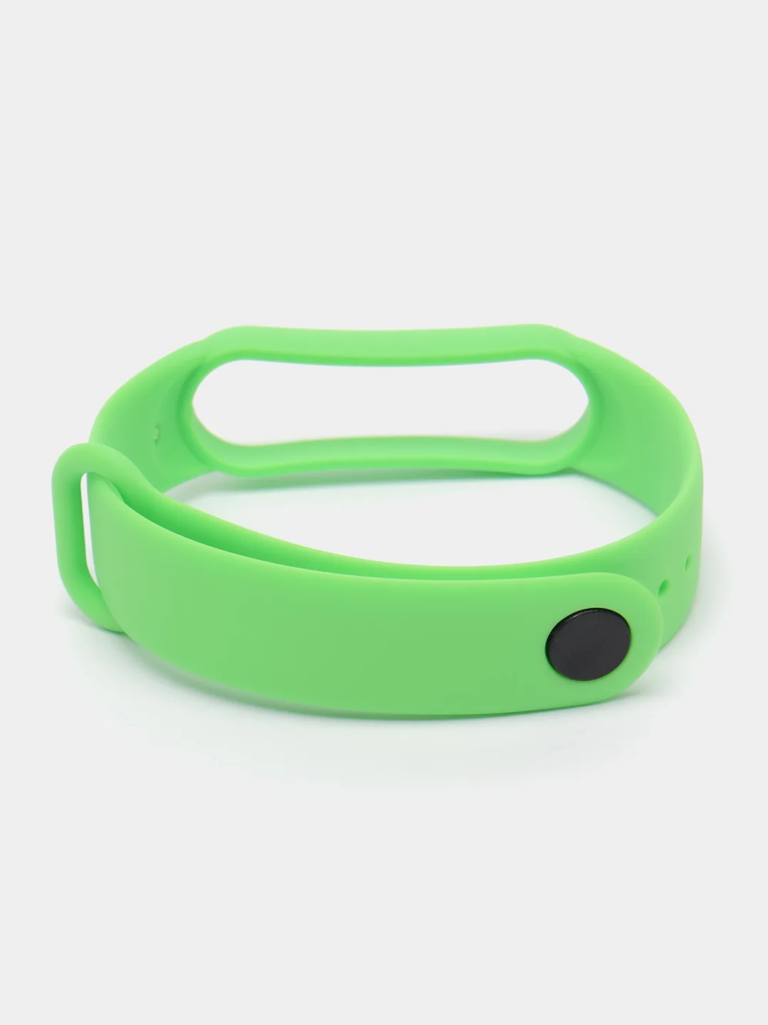 Лайм силиконовый ремешок для фитнес-браслета Xiaomi Mi Band 5 (Ми Бэнд 5)/Mi Band 6 (Ми Бэнд 6)