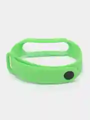 Лайм силиконовый ремешок для фитнес-браслета Xiaomi Mi Band 5 (Ми Бэнд 5)/Mi Band 6 (Ми Бэнд 6)