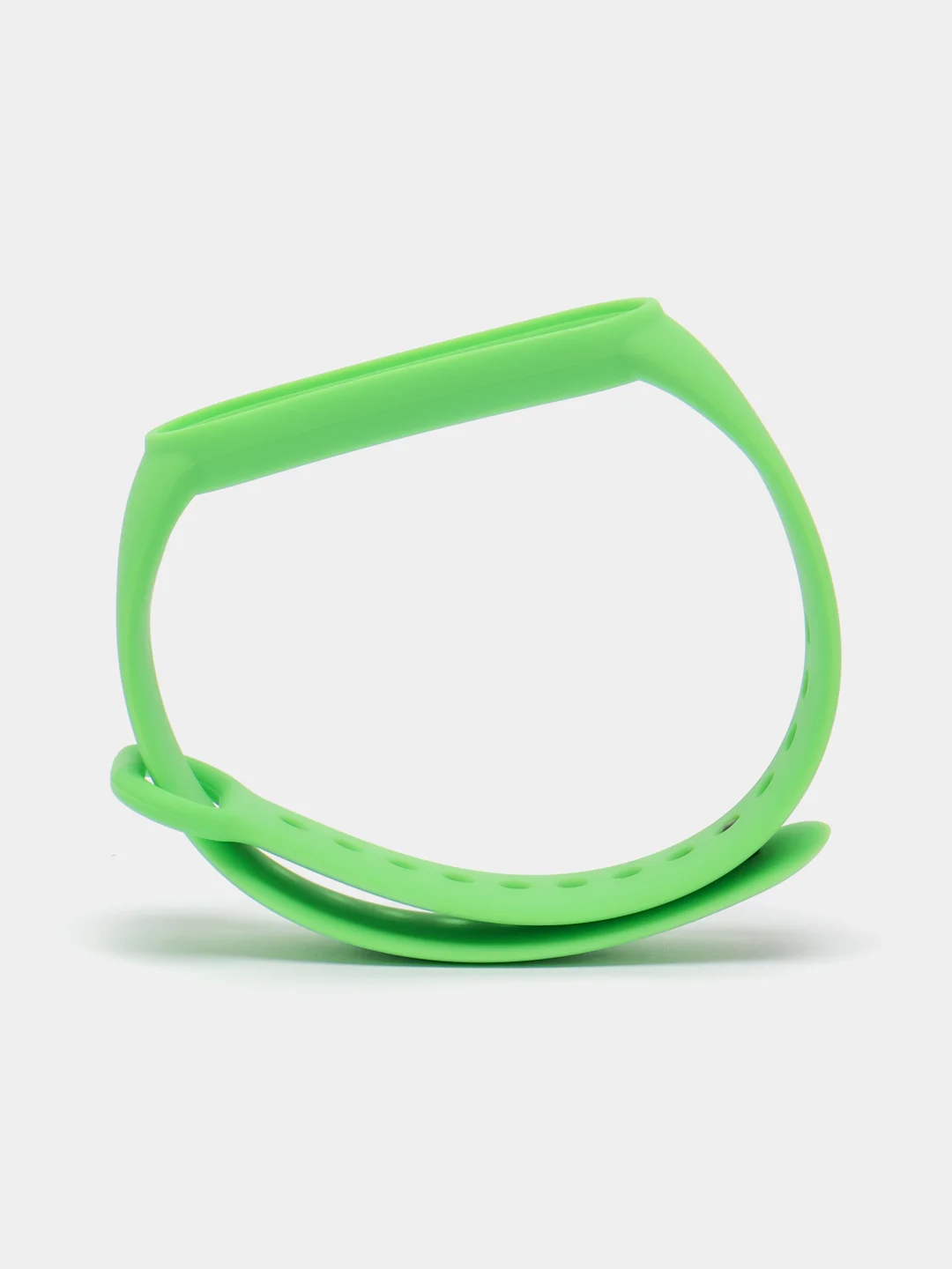 Лайм силиконовый ремешок для фитнес-браслета Xiaomi Mi Band 5 (Ми Бэнд 5)/Mi Band 6 (Ми Бэнд 6)