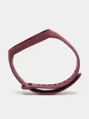 Багровый силиконовый ремешок для фитнес-браслета Xiaomi Mi Band 5 (Ми Бэнд 5)/Mi Band 6 (Ми Бэнд 6)