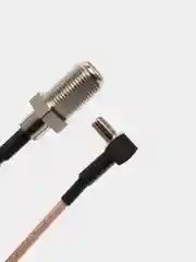 Адаптер-переходник пигтейл F-female - TS9 для 3G/LTE модемов, 15 см
