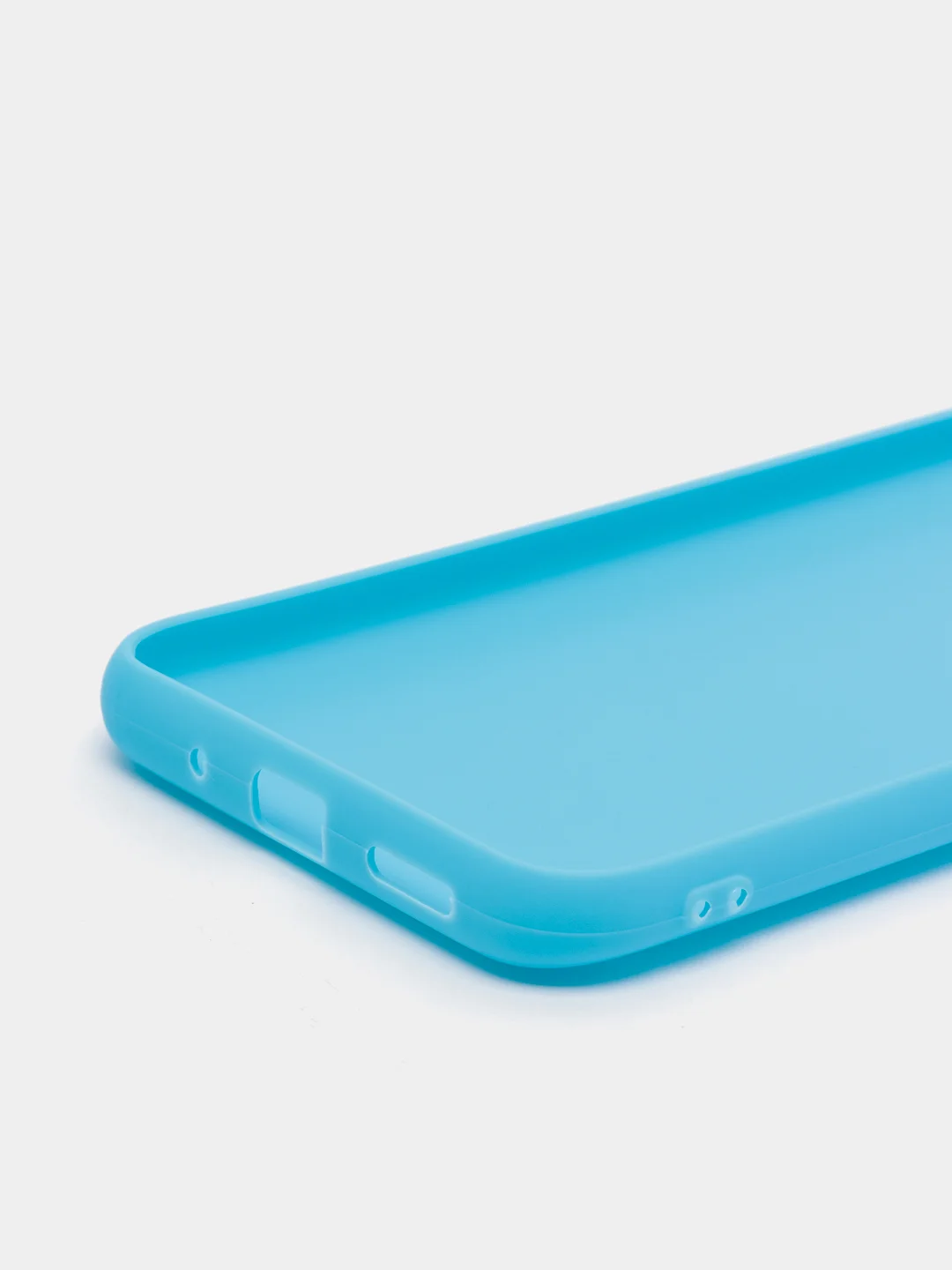 Лазурный силиконовый чехол для Xiaomi Redmi 9A (Сяоми Редми 9А), прозрачный