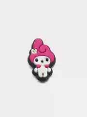 Коричневый джиббитсы для украшения обуви сабо/крокс Джибитс "Hello kitty"