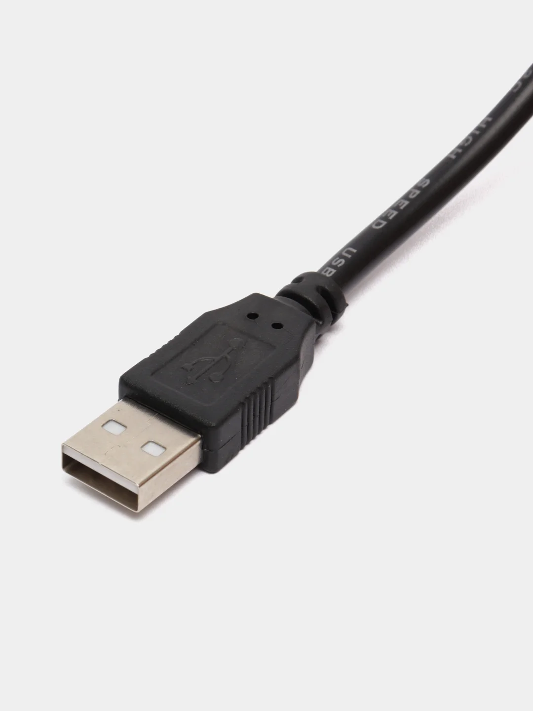Черный кабель-удлинитель USB 2.0, с фильтром
