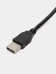 Черный кабель-удлинитель USB 2.0, с фильтром