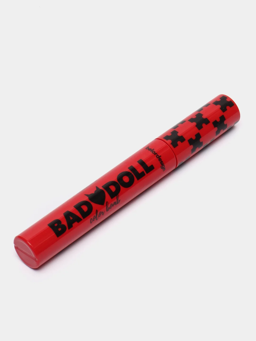 Belor Design Тушь для ресниц "Bad Doll", объемная (красная)