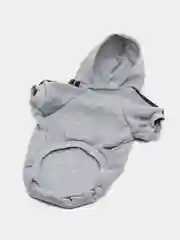 Серый толстовка для собак, с капюшоном, с флисовой подкладкой