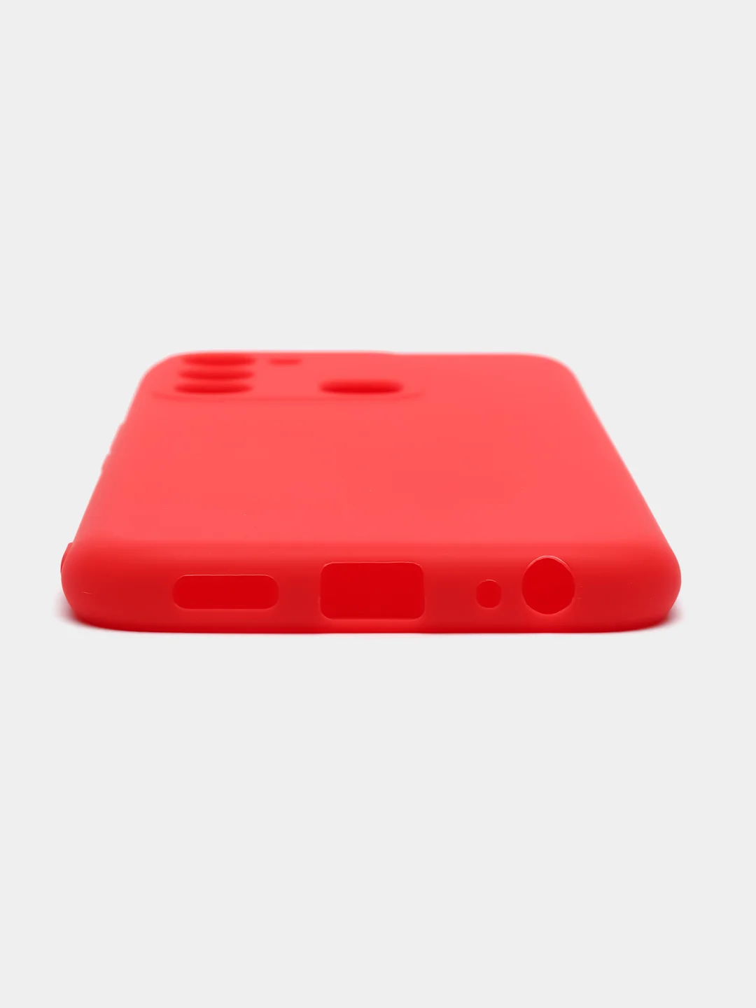 Красный чехол Silicon Case для Tecno Spark GO 2022 / Spark 8C