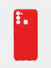 Красный чехол Silicon Case для Tecno Spark GO 2022 / Spark 8C
