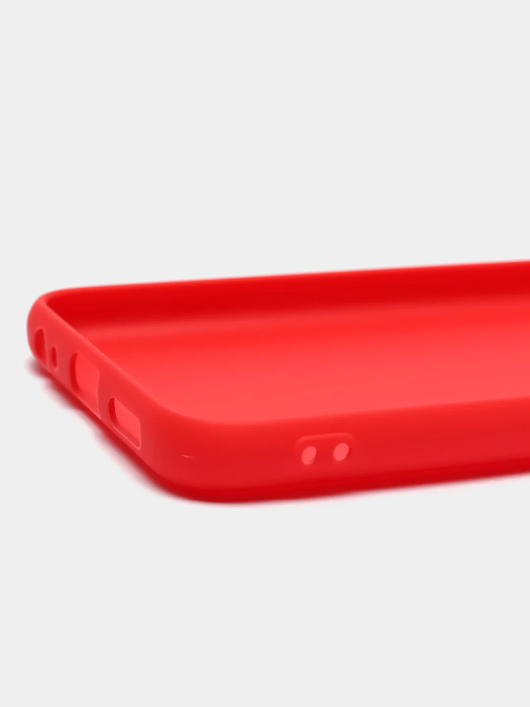 Красный чехол Silicon Case для Tecno Spark GO 2022 / Spark 8C