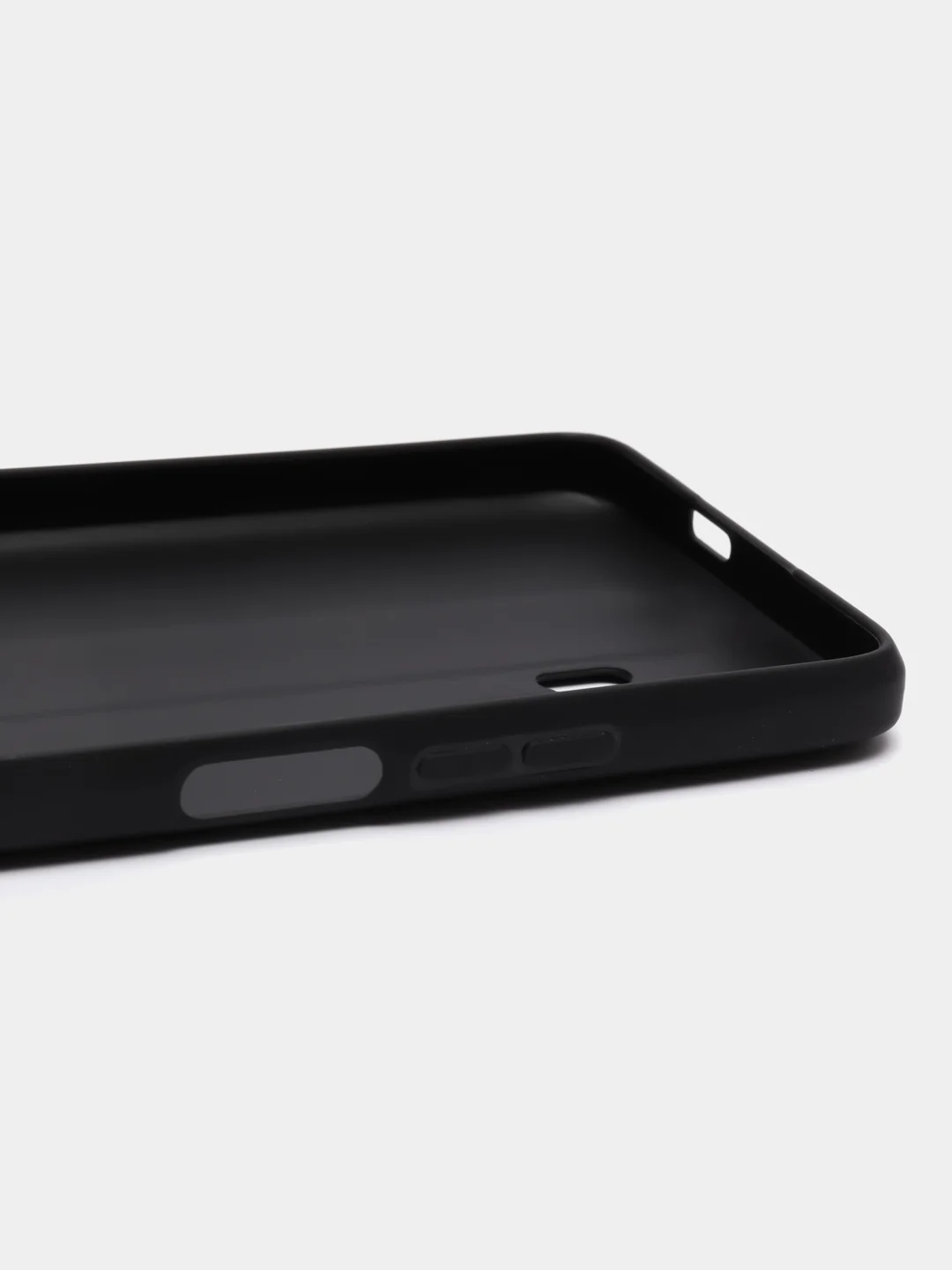 Черный чехол Silicon Case для Tecno Pova 3