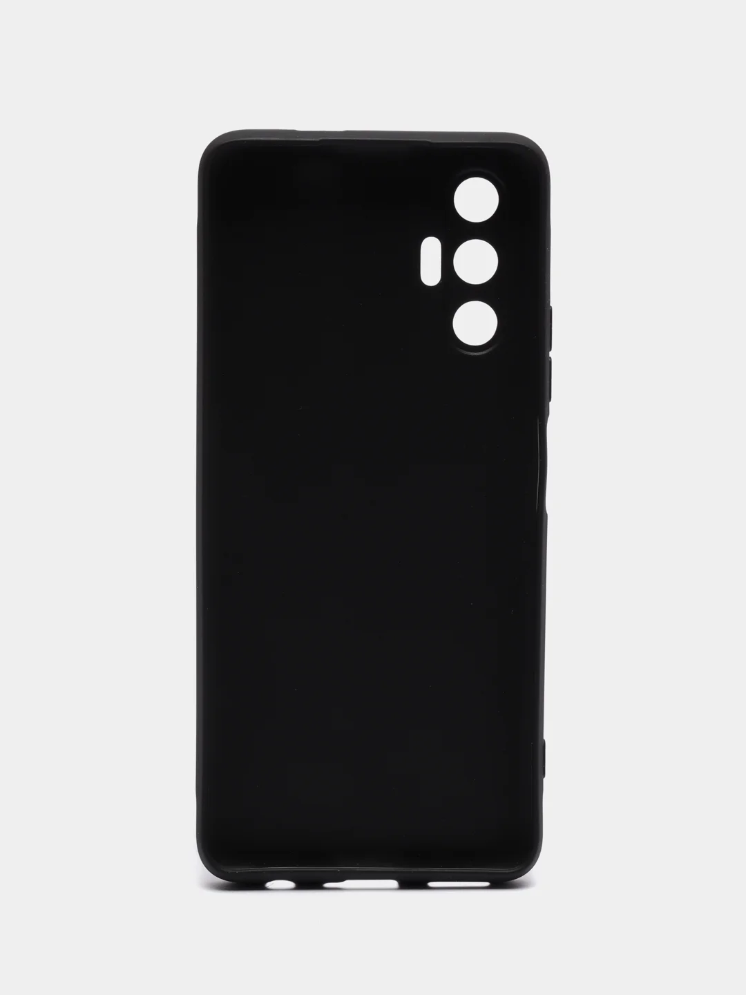 Черный чехол Silicon Case для Tecno Pova 3