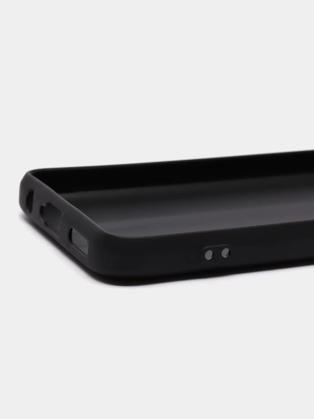 Черный чехол Silicon Case для Tecno Pova 3