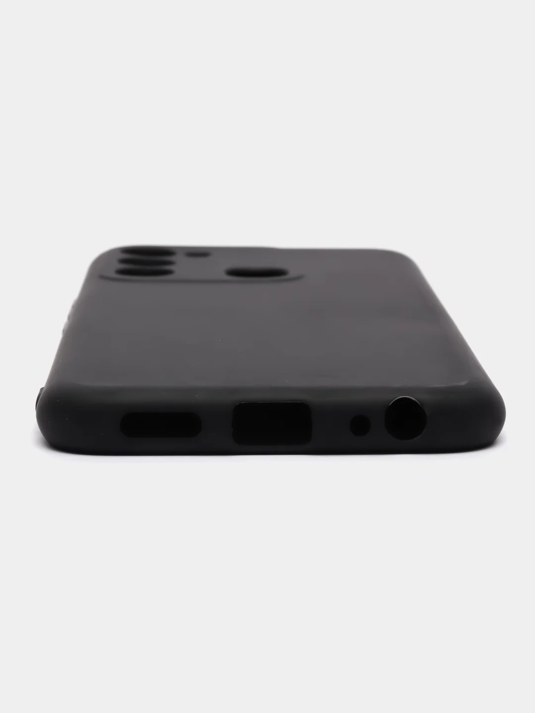 Черный чехол Silicon Case для Tecno Spark GO 2022 / Spark 8C