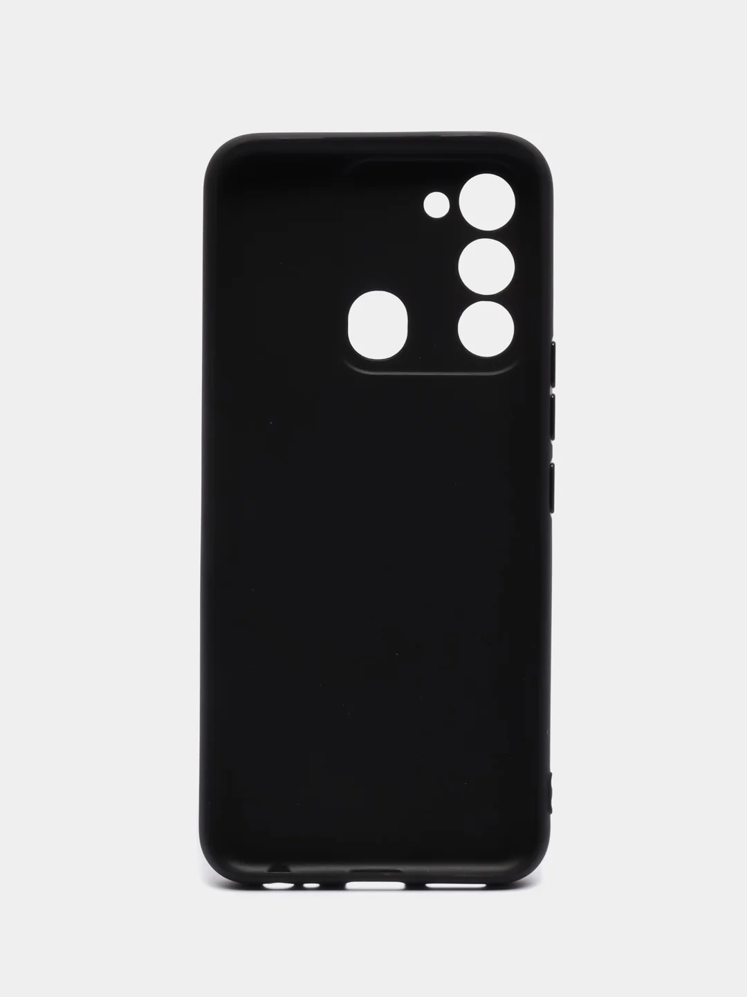Черный чехол Silicon Case для Tecno Spark GO 2022 / Spark 8C
