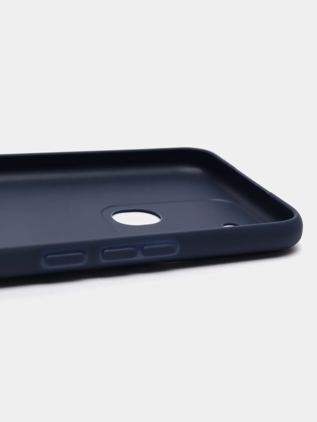Синий чехол Silicon Case для Tecno Spark GO 2022 / Spark 8C