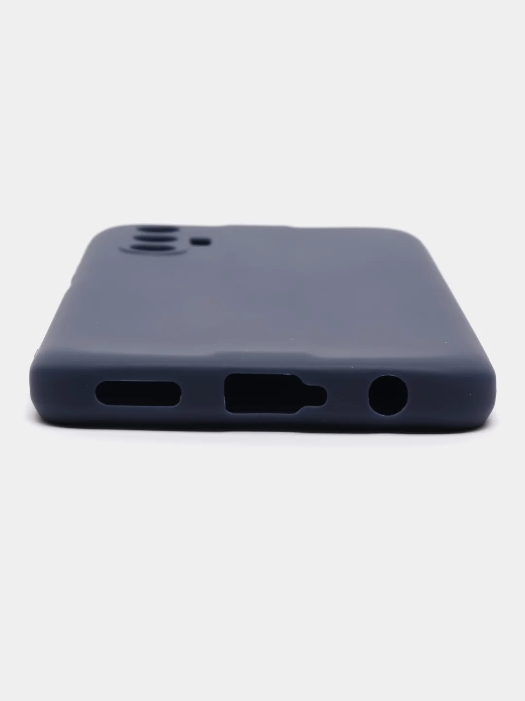 Синий чехол Silicon Case для Tecno Pova 3