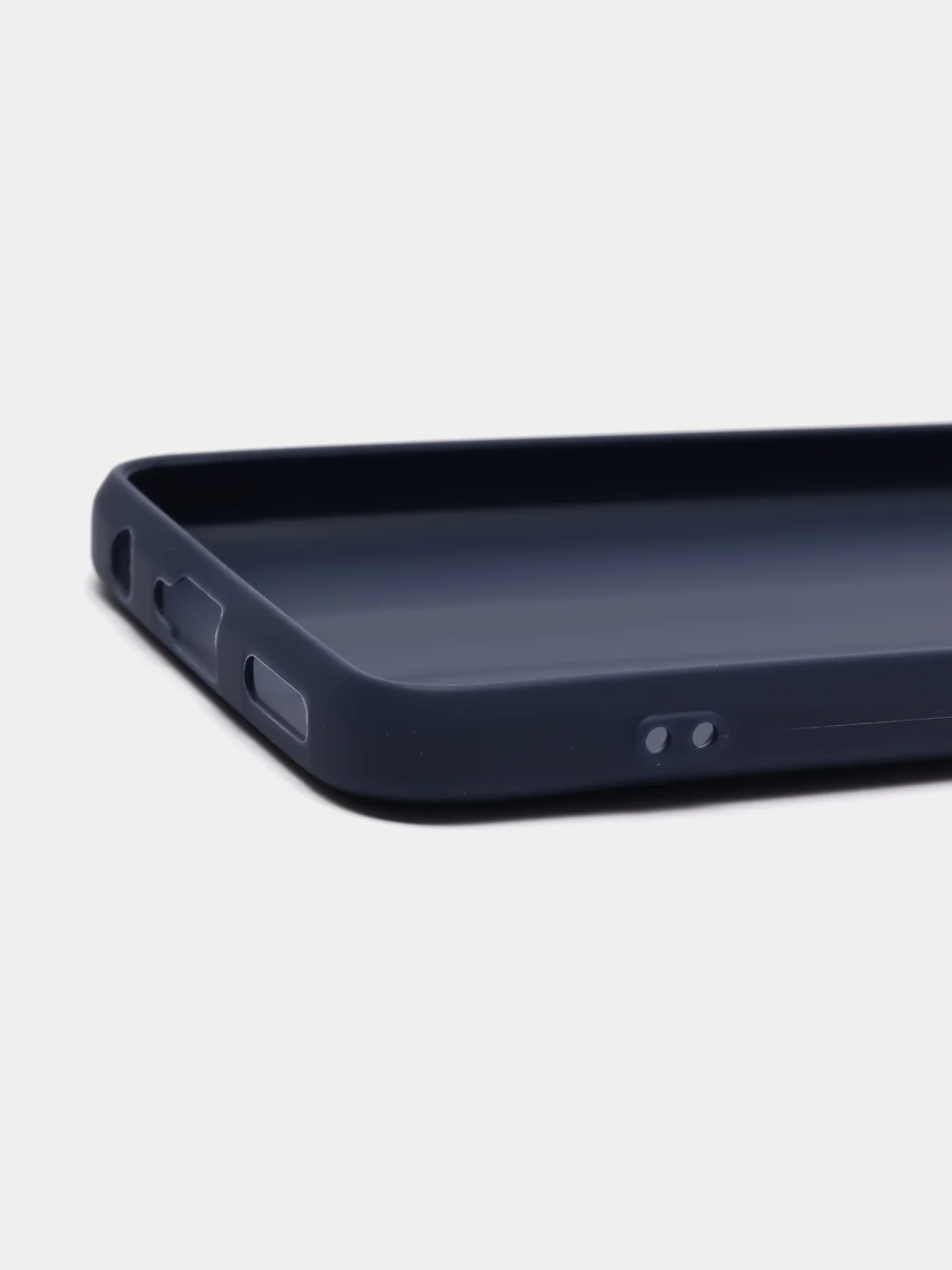 Синий чехол Silicon Case для Tecno Pova 3
