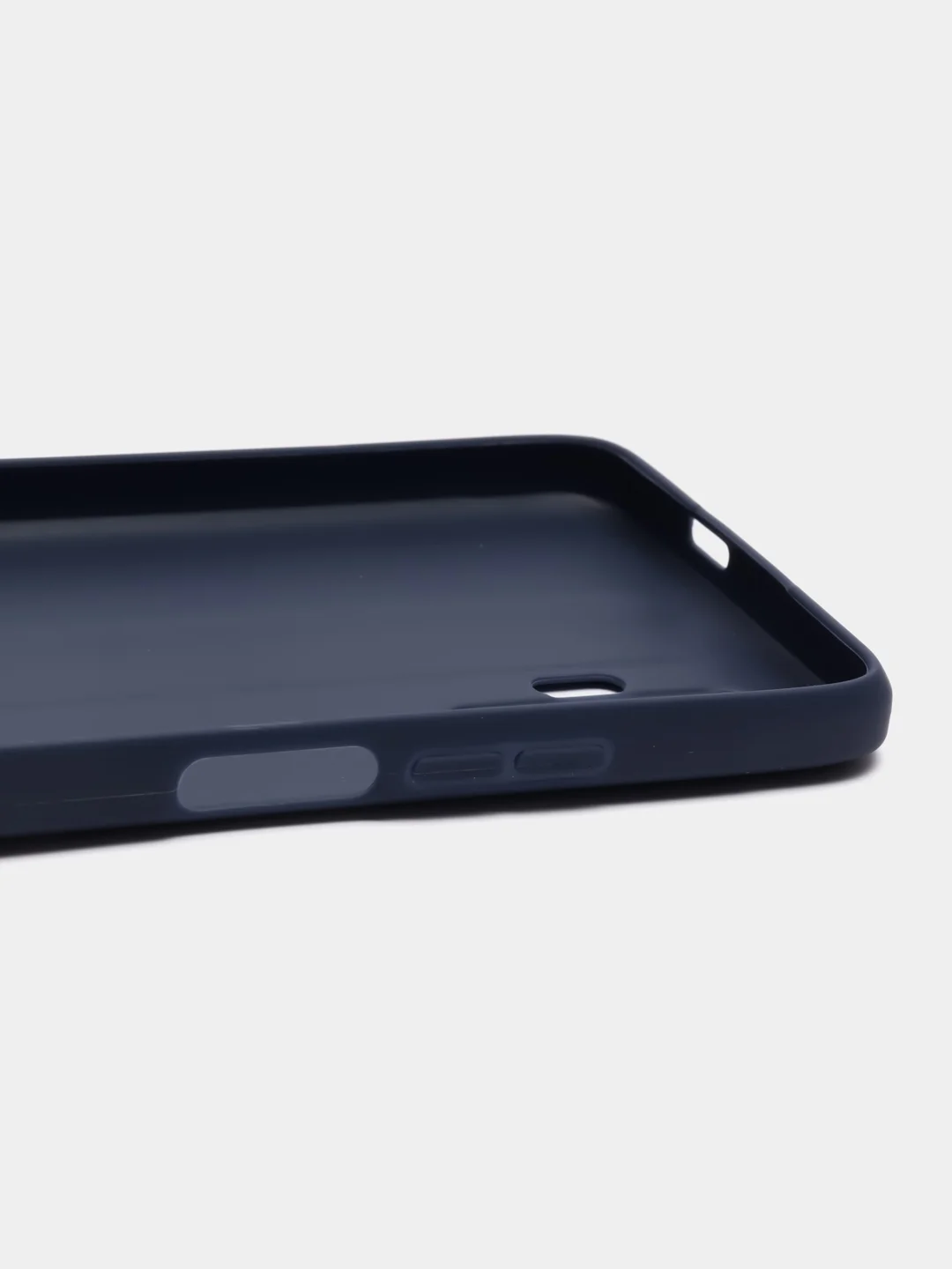 Синий чехол Silicon Case для Tecno Pova 3