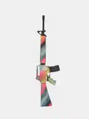Алый деревянный автомат из CS GO / КС ГО