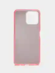 Розовый чехол для Honor X8, Хонор Х8 блестящий