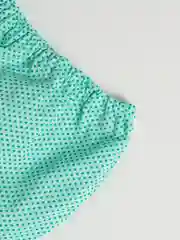 Бирюзовый трусы под памперс для новорожденных Бактра