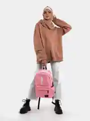 Серый меланж рюкзак универсальный SKN