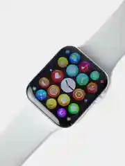 Серебряный умные часы S8 Smart Watch New 2022, с беспроводной зарядкой