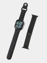 Силиконовый ремешок для Apple Watch 3, 4, 5, 6, 7, SE на 38/42/40/44