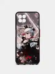 Бежевый чехол с рисунком на Realme 8i и Realme Narzo 50 4G (Реалми 8i и Реалми Нарзо 50 4G)