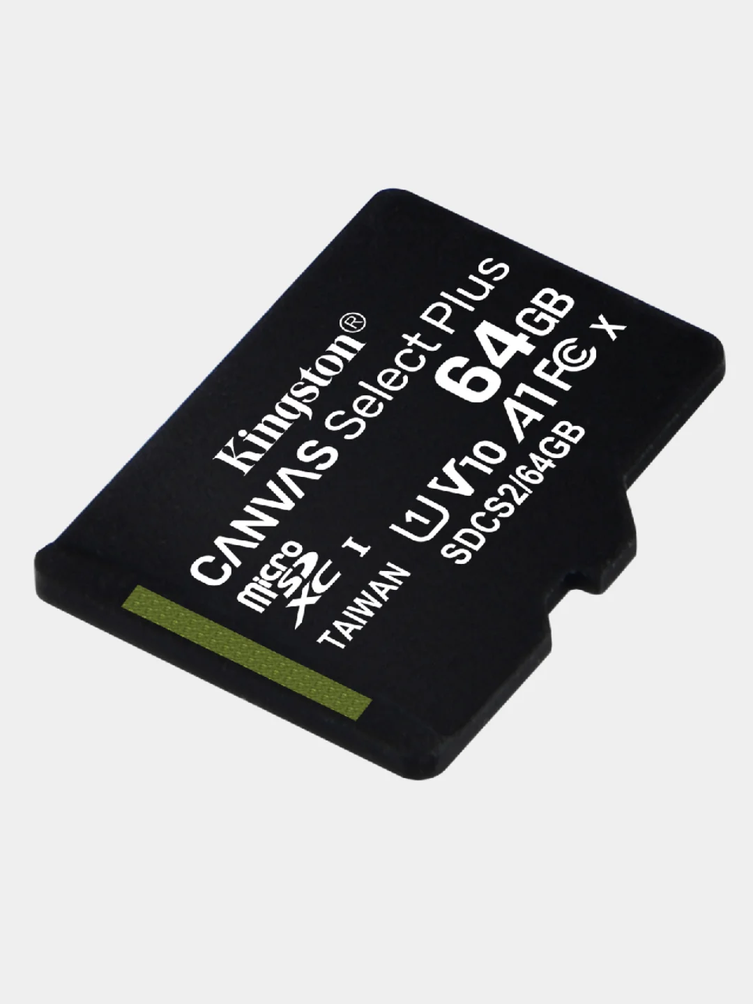 Карта памяти microSD Kingston Canvas Select Plus 100MB/s Class 10
