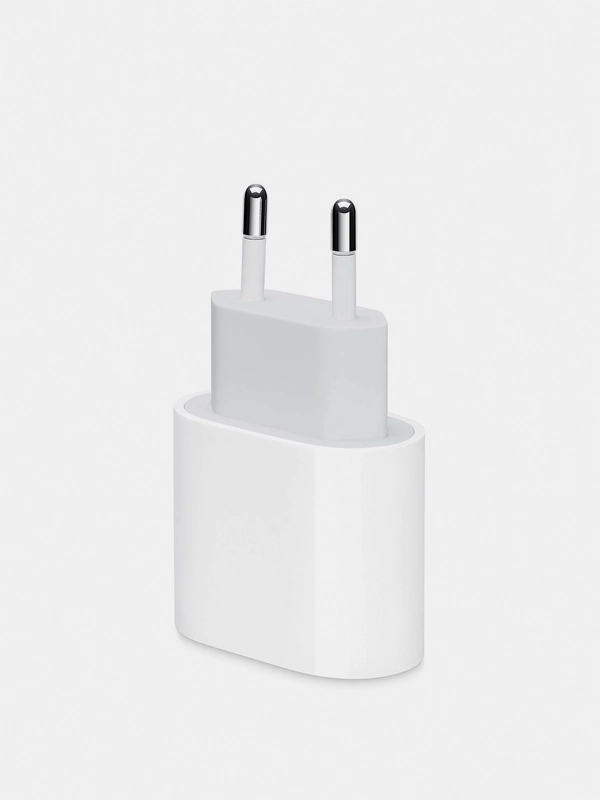 Зарядное устройство адаптер блок питания USB-C 20 Вт для Apple iPhone и iPad c Type-C