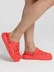 Красный сабо женские, размеры 36-41