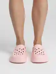 Розовый сабо женские, размеры 36-41