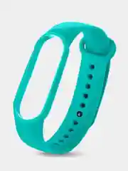 Бирюзовый силиконовый ремешок Xiaomi Mi Band 3 / 4 Ремешок для фитнес браслета