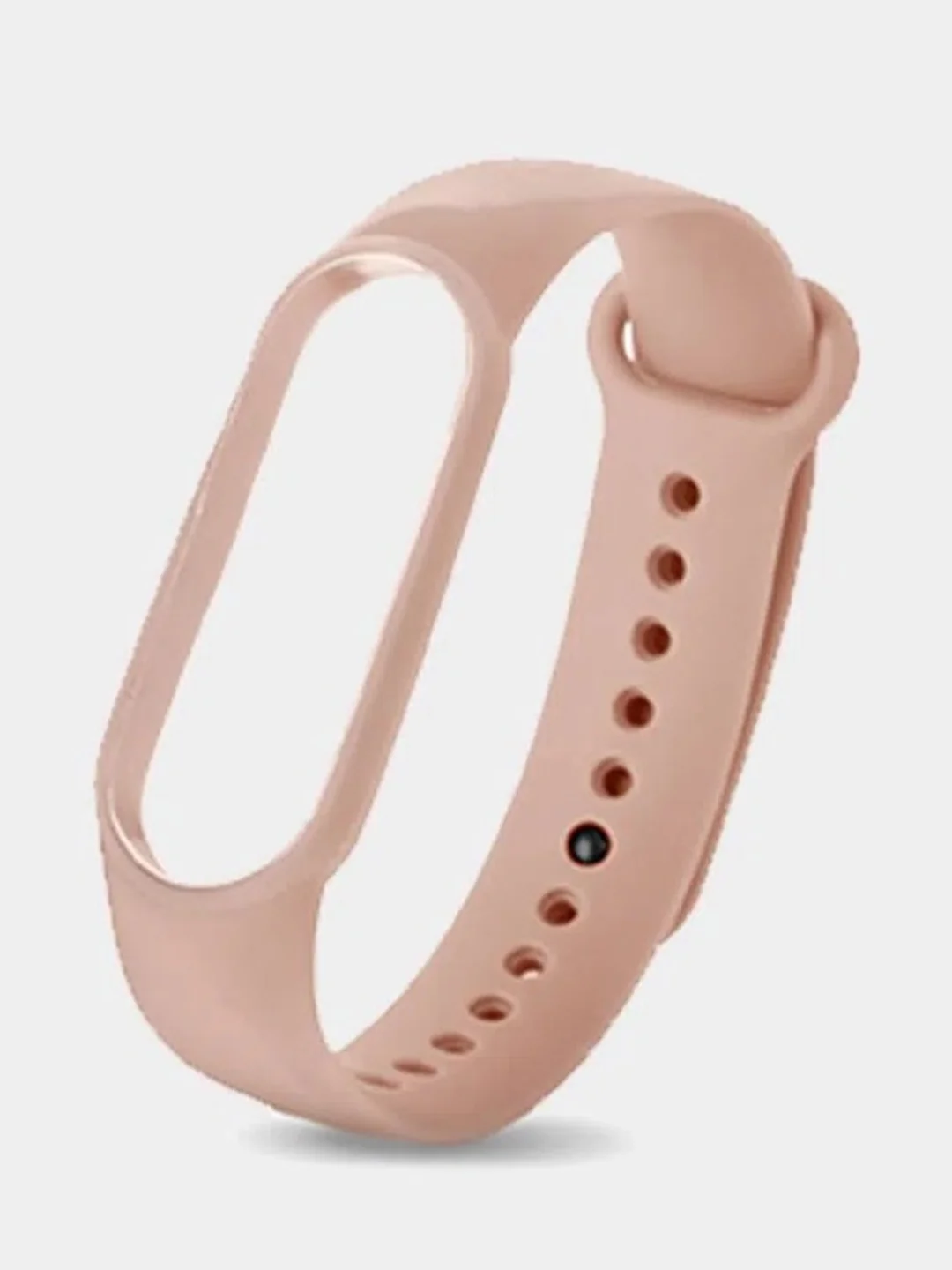 Бежевый силиконовый ремешок Xiaomi Mi Band 3 / 4 Ремешок для фитнес браслета