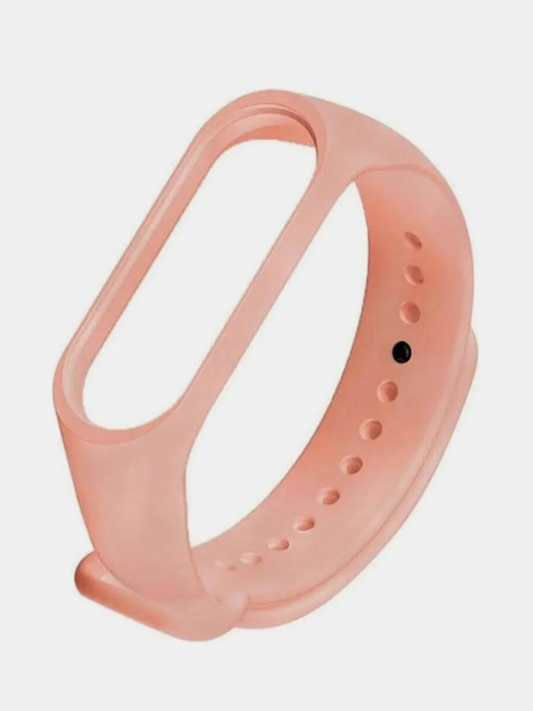 Розовый силиконовый ремешок Xiaomi Mi Band 3 / 4 Ремешок для фитнес браслета